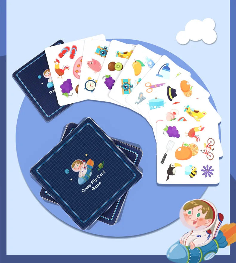 Children Memory Matching Cards Toys Animal Traffic Cognition Boards Games Early Educational Logical Thinking Toys Brain Training