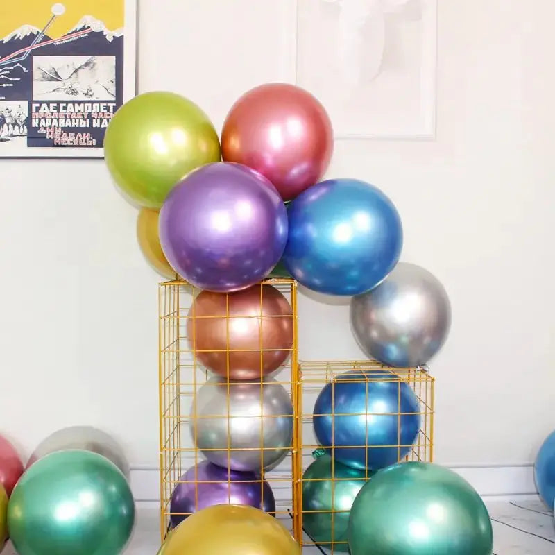 30pieces, Metal Latex Balloons Birthday Party Balloons, Wedding Decorations Party Balloons Wedding Party Decorations