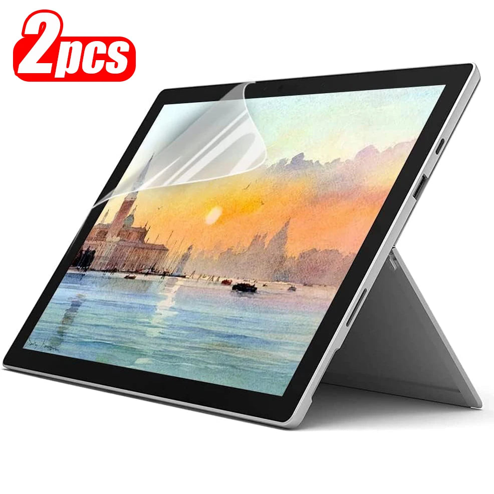 2pcs Matte Paper Screen Protector For Microsoft Surface Pro 4 5 6 7 8 9 X 10 11 Anti-Reflective Writing Drawing Like On Paper