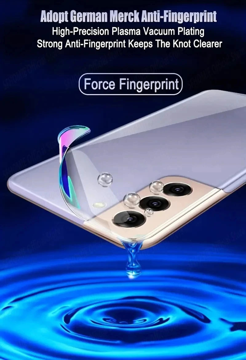 4PCS Back Hydrogel Film For Samsung Galaxy S21 S22 S23 S24 Ultra Screen Perotector Full Cover For Samsung S20 FE S23 S24 Plus