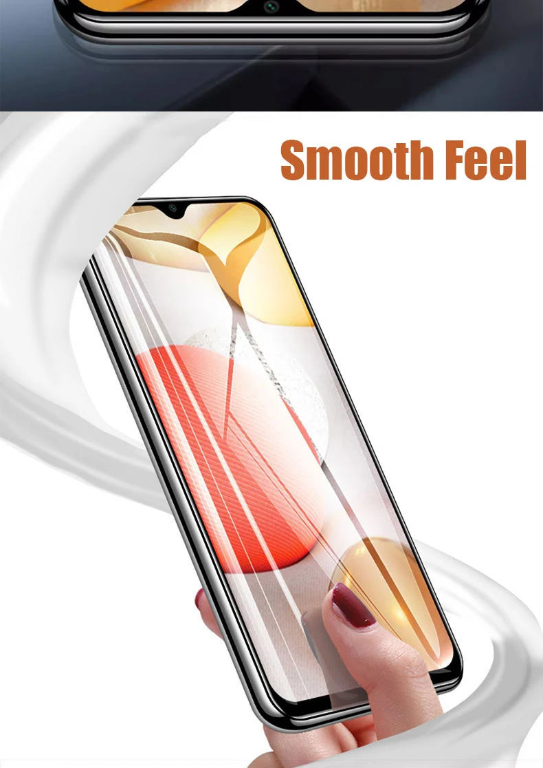 3Pcs Full Screen Protectors For Samsung Galaxy A12 A22 A32 A52S A13 A33 on Samsung A53 A72 A73 A54 A14 A24 A34 Tempered Glass