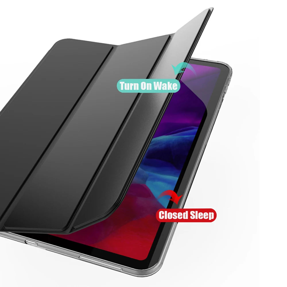 New iPad 10 2022 10th Generation A2696 PU Leather Tablet Folding Smart Cover Funda for Apple iPad 10 9 Inch Protective Case
