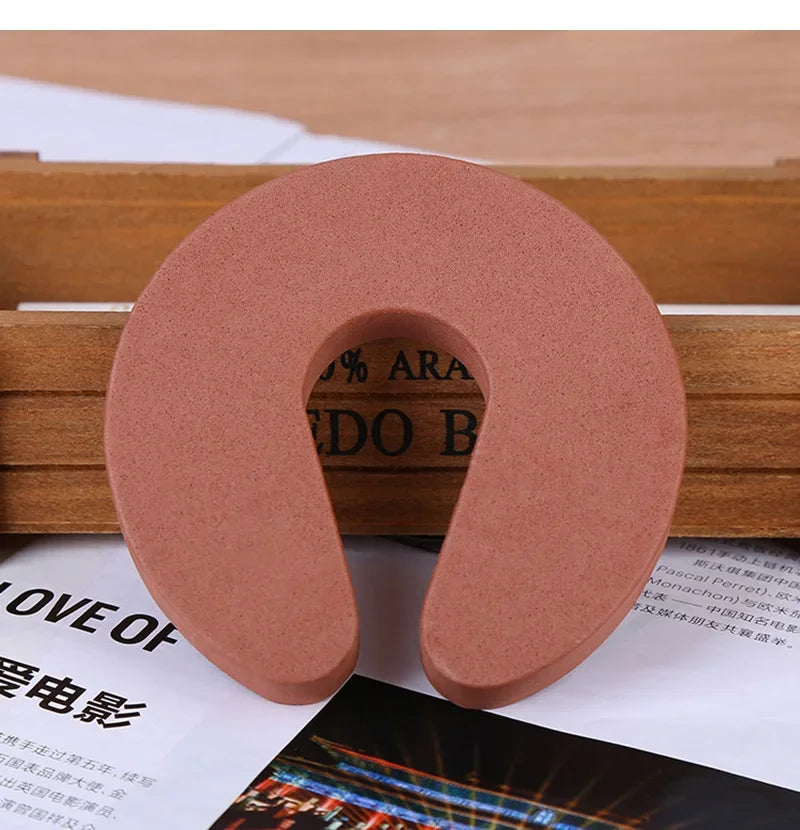 1/5pcs Door Stoppers EVA Kids Protection C Shape Anti Pinch Door Stopper Baby Safety Protect Door Stop Soft Foam Door Clip