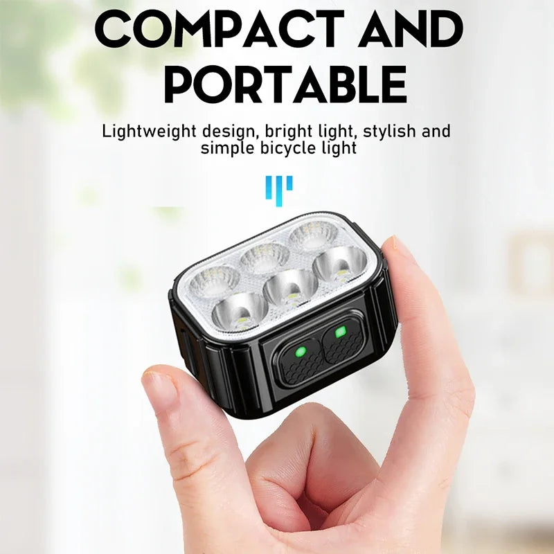 Bicycle Lights High Bright Cycling Lamp Front and Rear USB Rechargeable MTB Bike Headlight Taillight Waterproof Lantern Lighting