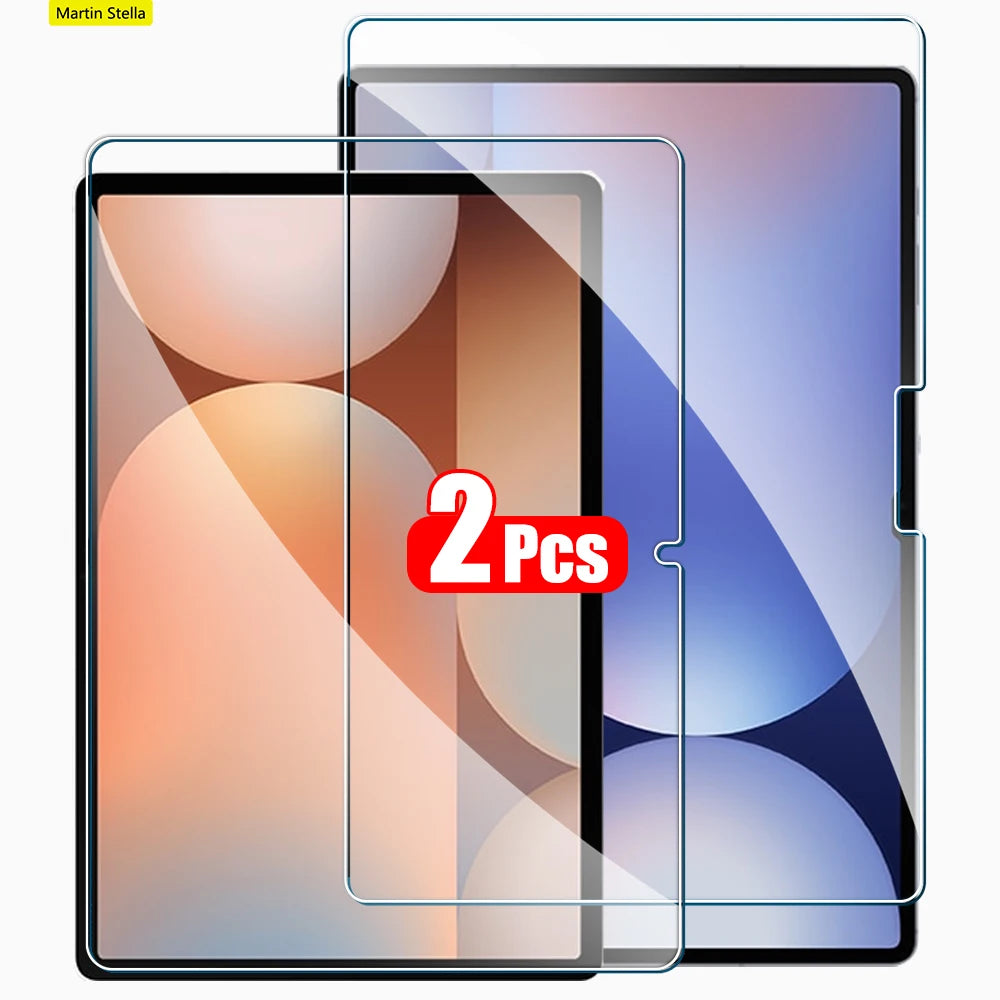 2PCS Tempered Glass Screen Protector for Samsung Galaxy Tab S10 Ultra Plus S10+ Clear Glass Tablet Accessories 9H Film