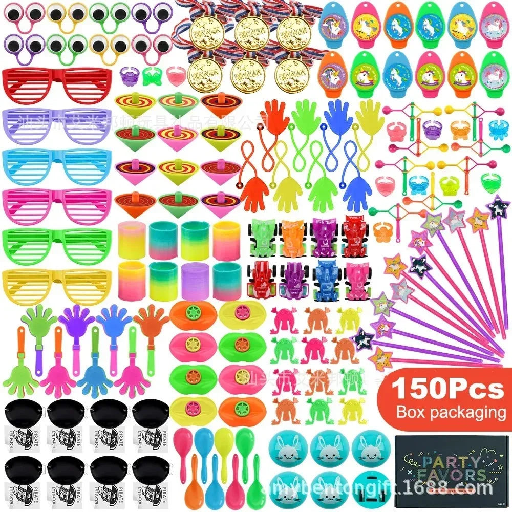 30/200/300PCS Party Favors Toy Assortment Giveaway Pinata Filler Bulk Toys for Kids Birthday Party Present Souvenir Toys Gift