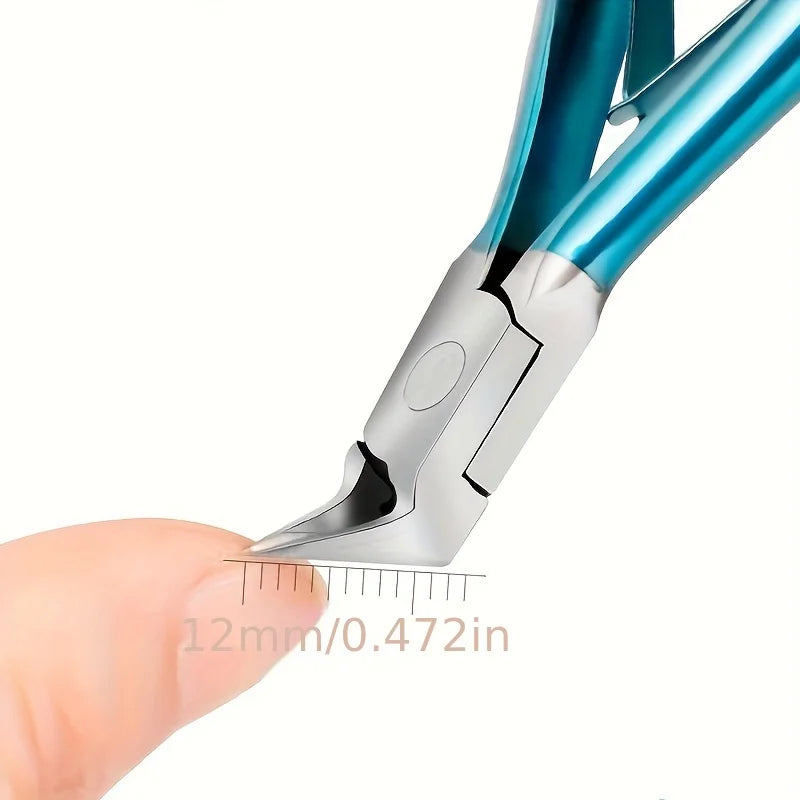 1Pcs Toenail Clipper Straight Blade for Ingrown and Thick Nails - Stainless Steel and Sharp Pointed Tip Ingrown Nail Clipper – W