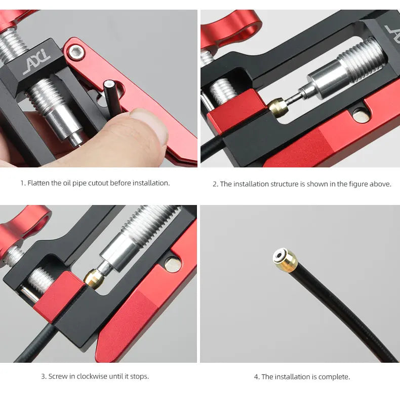Bicycle Brake Hydraulic Hose Oil Needle Driver Insert Install Tool For MTB Road Bike Cable Plier Olive Connector Tools BH90 BH59