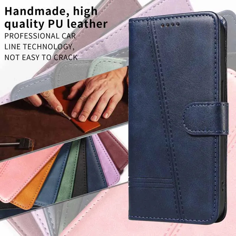 Wallet Case For Samsung A15 A25 A35 A55 5G Flip Leather Stand Card Book Coque for Galaxy A05 A05S M15 M35 M55 M 35 Phone Cover 