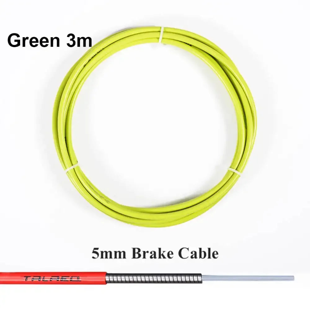 3m 4mm/5mm Bicycle Brake Cables Line Pipe Bike Shifters Derailleur Cable MTB Road Bike Shift Cable Wire Pipe High quality 6Color