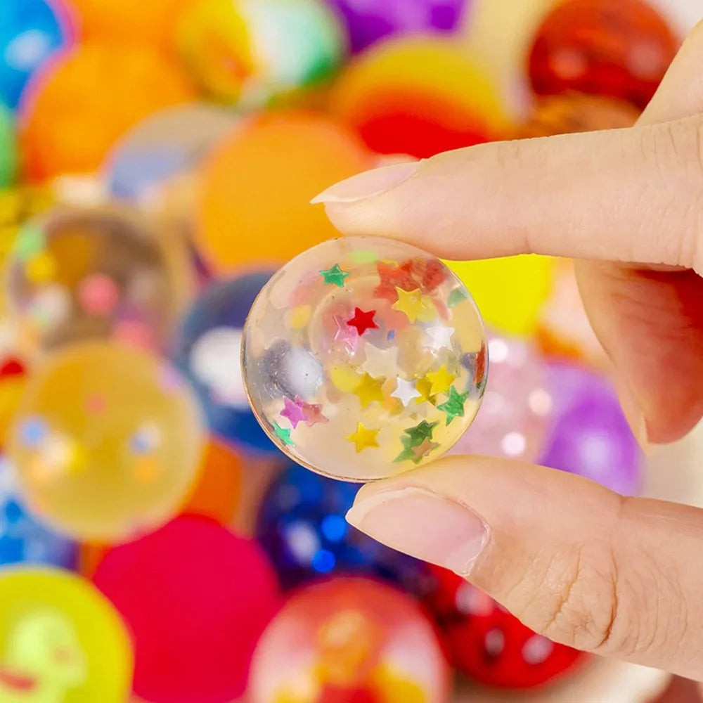 10/20/30/40/50Pcs Bouncy Ball Toys Kid Birthday Party Favors Gifts for Guests Rubber Bouncing Ball Prizes
