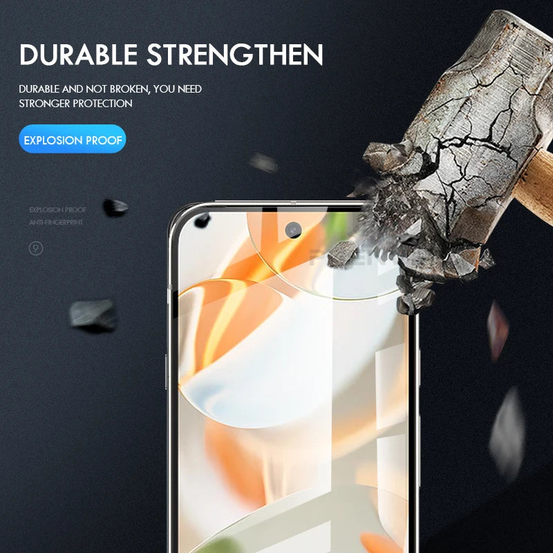 2Pc Safety cover Screen Protector Protective Glass For Google Pixel 9 Pro xl 8 8A 7A 5 6 6A 7 5a 4A 9 8 PRO Tempered Glass Film