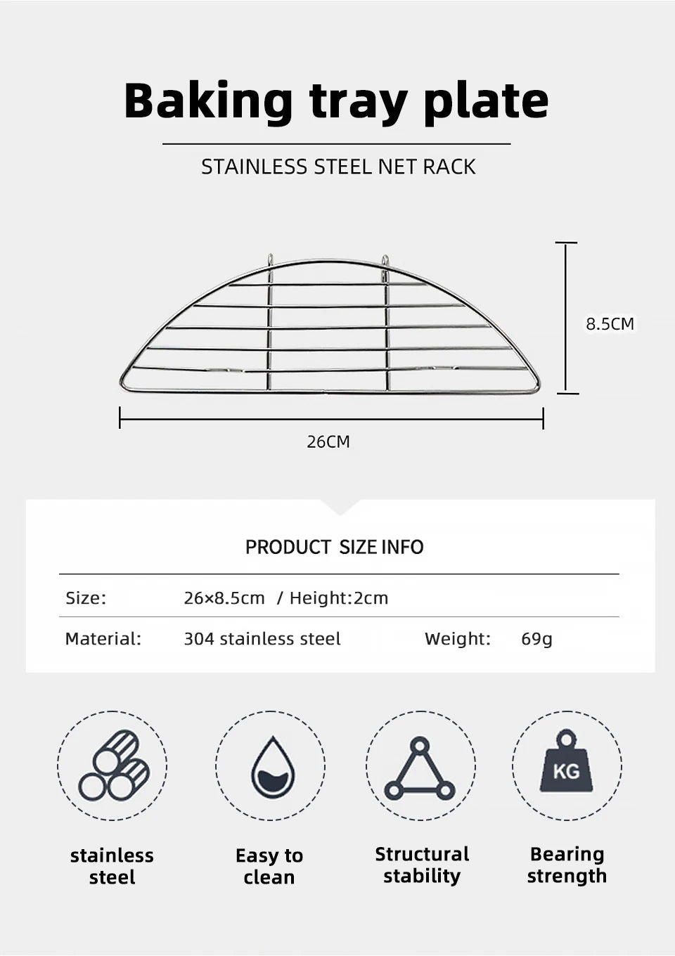 Outdoor Barbecue Net Steam Rack Stainless Steel Camping Barbecue Frying Pan Barbecue Meat Drain Anti Scorching Grill