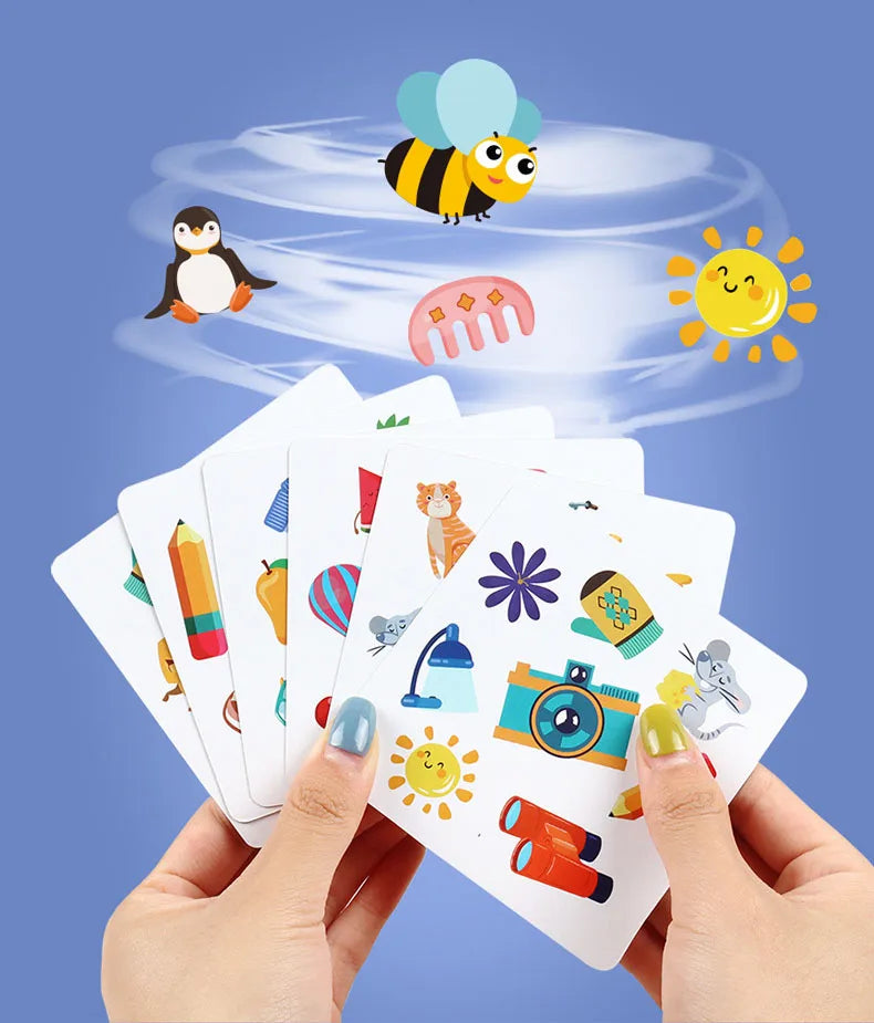 Children Memory Matching Cards Toys Animal Traffic Cognition Boards Games Early Educational Logical Thinking Toys Brain Training
