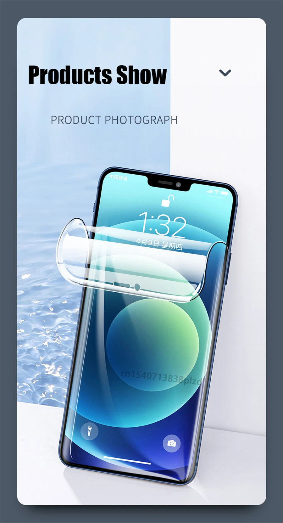 8Pcs Full Cover For iPhone 16 15 14 Pro Max Screen Protector iPhone 13 12 Mini 11 iphone16 Plus 6 8 X R S XS XR SE i16 Tpu Film