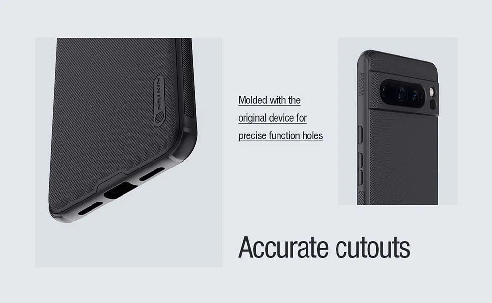Nillkin For Google Pixel 9 Pro XL Pixel 8 Pro Pixel 9 Pixel 8 Matte magnetic phone case Anti Fingerprint Shockproof Back Cover
