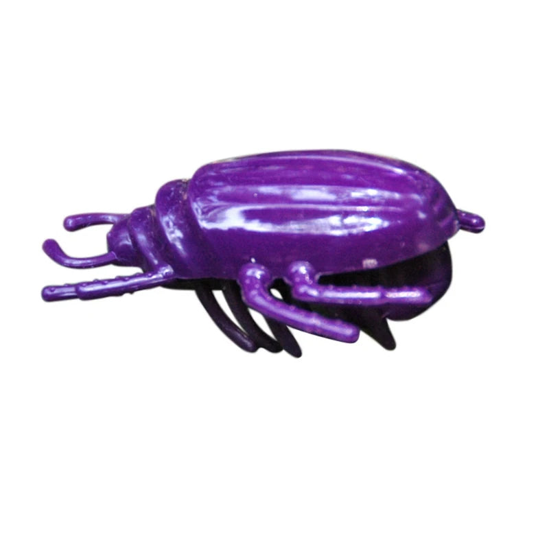 Mini Electric Bug Pet Dog Cat Toy Interactive Cute Ladybird Beetle Animal Shape Cat Toys Walking Insect Cat Playing Supplies