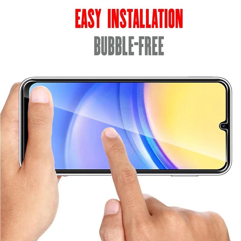 9H Screen Protector for Samsung A15 A16 A56 A36 A14 A25 A24 A55 A53 A52 A52S A51 A34 A35 Tempered Glass Samsung Galaxy A15