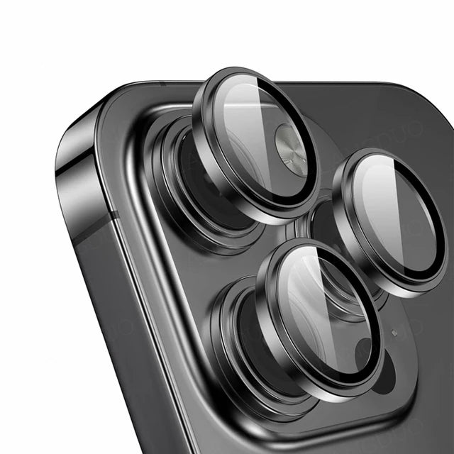 For iPhone 16 15 Pro Max Camera Protector Metal Lens Ring Glass For iPhone 14 15 Plus 15Pro Max 15 pro Lens Glass Cover