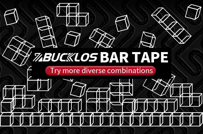BUCKLOS Bicycle Handlebar Tapes Shock-Absorption Comfortable Cycling Handlebar Tape Road Bike Drop Bar Tape Road Bicycle Parts