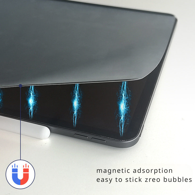 Magnetic Screen Protector Soft Film Matte Painting for Samsung Galaxy Tab S10 Plus Tab S10Ultra S10+ Reuse Removable