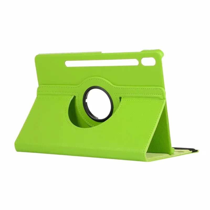 Case For Samsung Galaxy Tab A9 Plus S9 S8 S7 FE Plus 12.4 SM X210 X710 X716 X718 X810 X700 X800 360 Rotating Flip Stand Cover