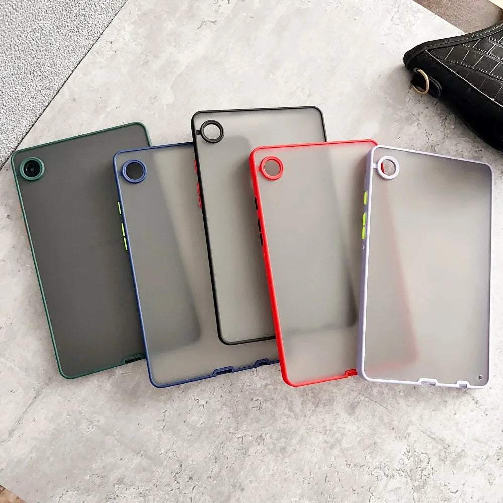 Matte Case For Samsung Galaxy Tab A9 Plus X210 S6 Lite 2024 P620 S7 FE S8 S9 S10 Plus X810 A8 10.5 A7 Lite Tablet back Cover
