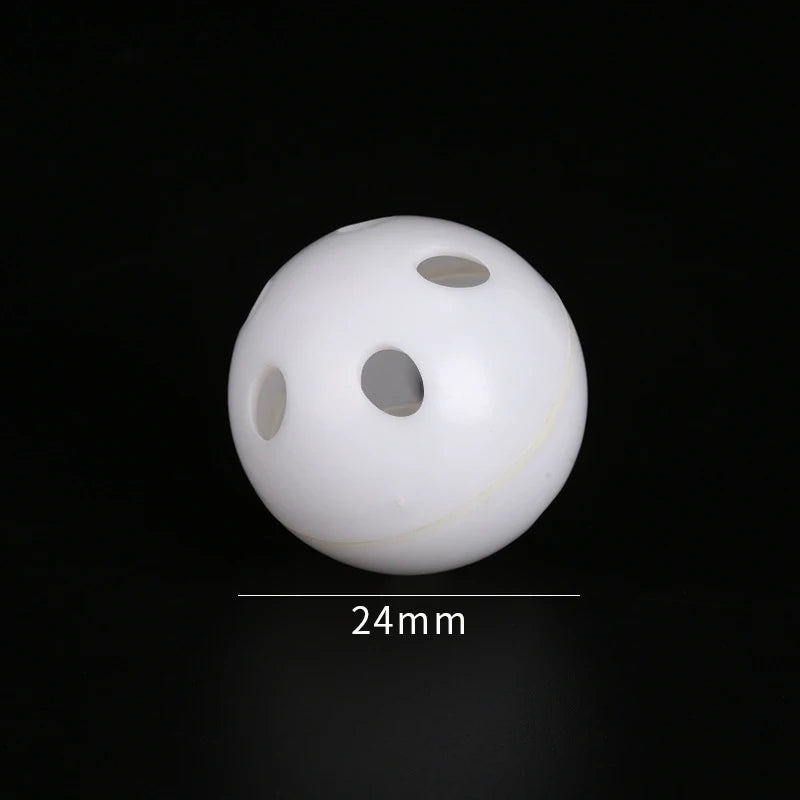 Plastic Bell Ball, Squeaking Baby Toy, Sound Bead, Noise Generator, Cat And Dog Toy, Toy Accessories,10pcs