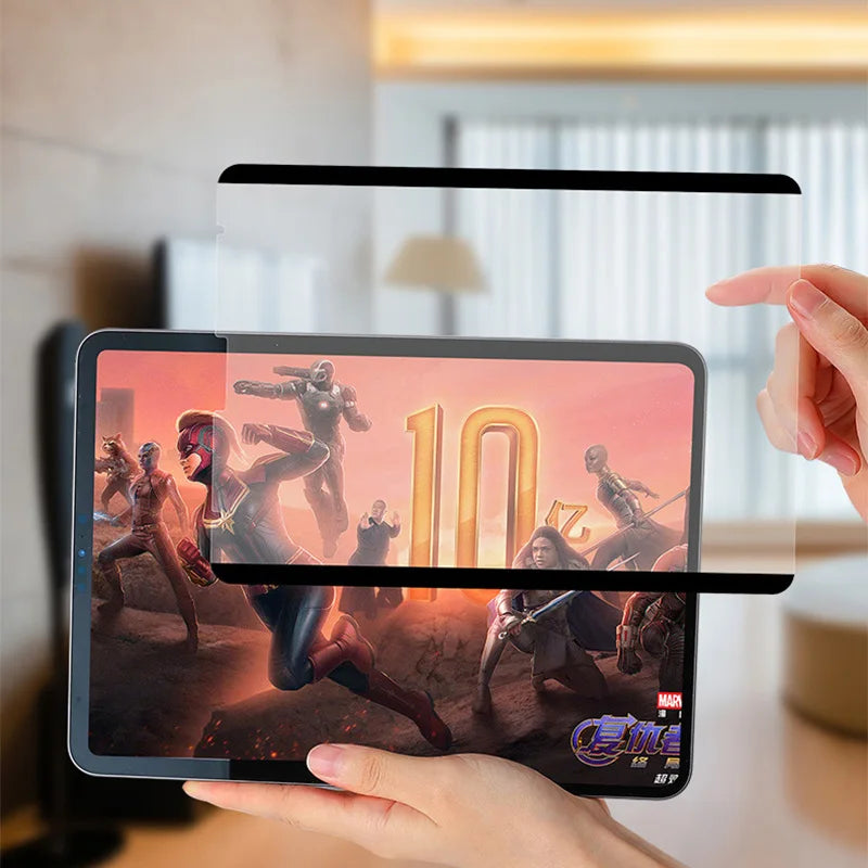 Magnetic Screen Protector Soft Film Matte Painting for Samsung Galaxy Tab S10 Plus Tab S10Ultra S10+ Reuse Removable