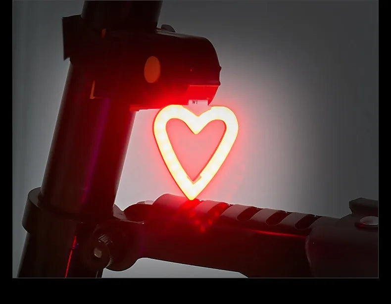 New Bicycle Taillight Cycling Lights Multi Lighting Modes USB Charging Led Flash Tail Rear Lights Bike Accessories