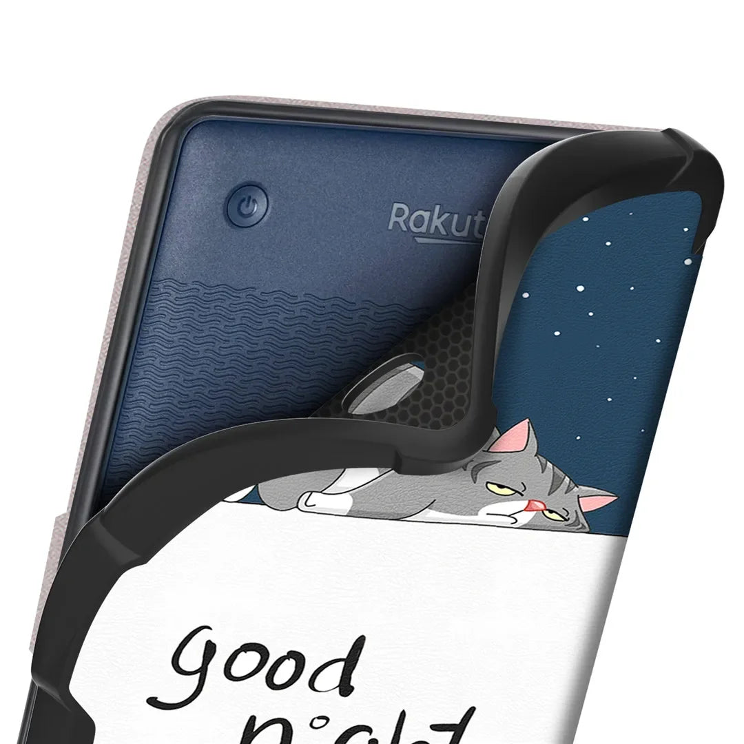 For Kobo Clara BW / Clara Colour 2024 Case 6 inch Auto Wake Sleep PU Leather Cover Soft Magnetic Ereader Hoesje N365 N367 Funda