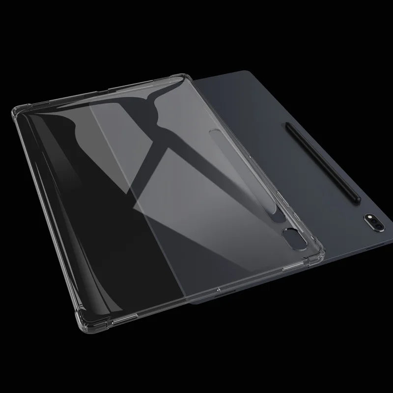 Transparent Case for Samsung Galaxy Tab S7/S8/S9 A8 10.5 inch S6 Lite 10.4 inch A7 A7 lite 11 inch Soft Tpu Airbag Cover Funda