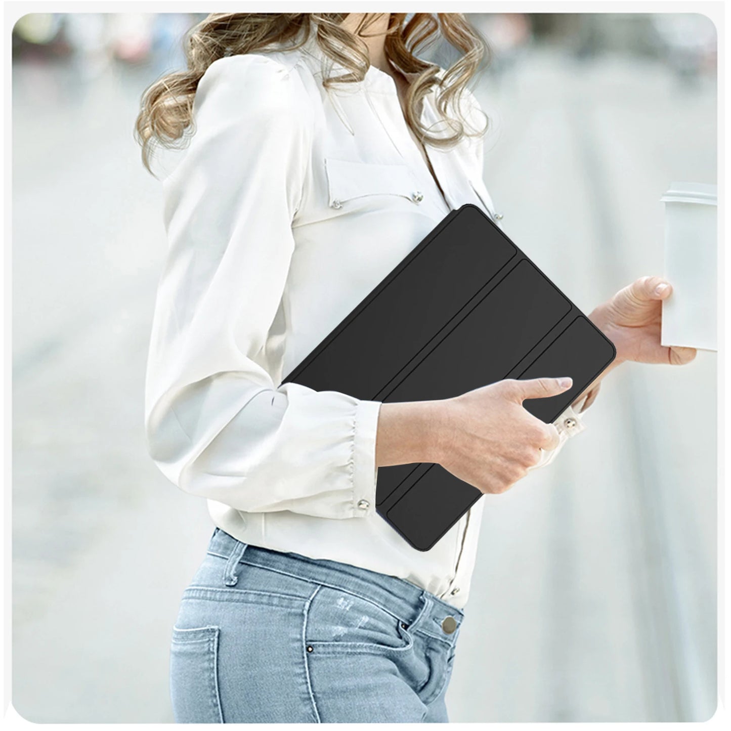 New iPad 10 2022 10th Generation A2696 PU Leather Tablet Folding Smart Cover Funda for Apple iPad 10 9 Inch Protective Case