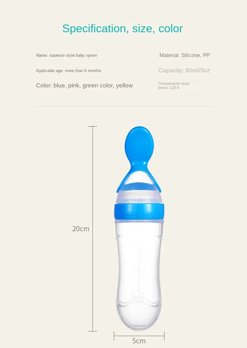 4Pcs Baby Feeding Bottle with Fruit Pacifier Set Baby Spoon Bottle Toddler Fresh Vegetable Fruit Feeder Kids Feeding Supplies
