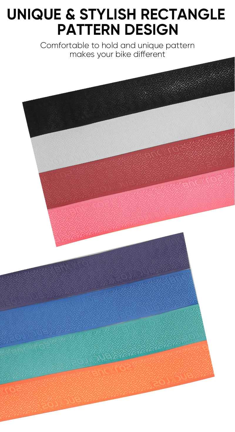 Bike Handlebar Tape EVA PU Road Bicycle Handlebar Tape Anti-slip Shock Absorption Cycling Wrap End Plug Bike Accessories