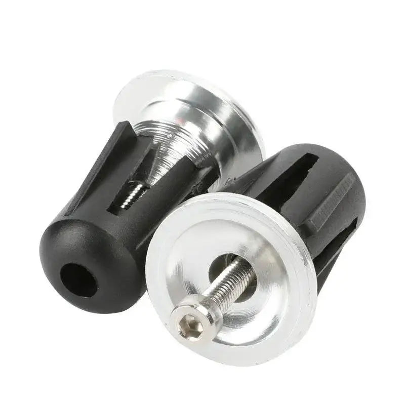 Bike Handlebar End Plugs Aluminum Alloy Mountain Road Bicycle Handlebar End Cap Multi-color Cycling Handlebar Accessories
