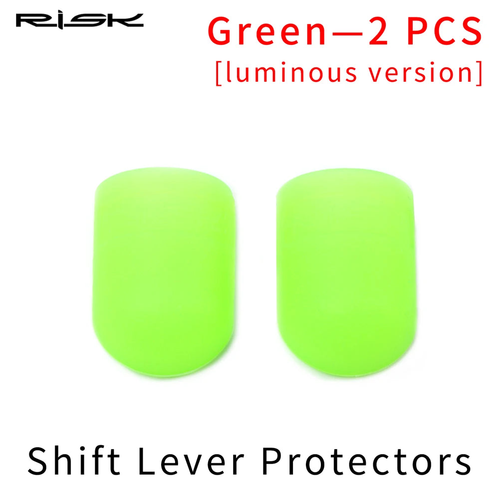 RISK Silicone Bicycle Shift Handle Cover For Shimano Road Bike Shifting Lever Protection Sleeve Derailleur Cycling Accessories