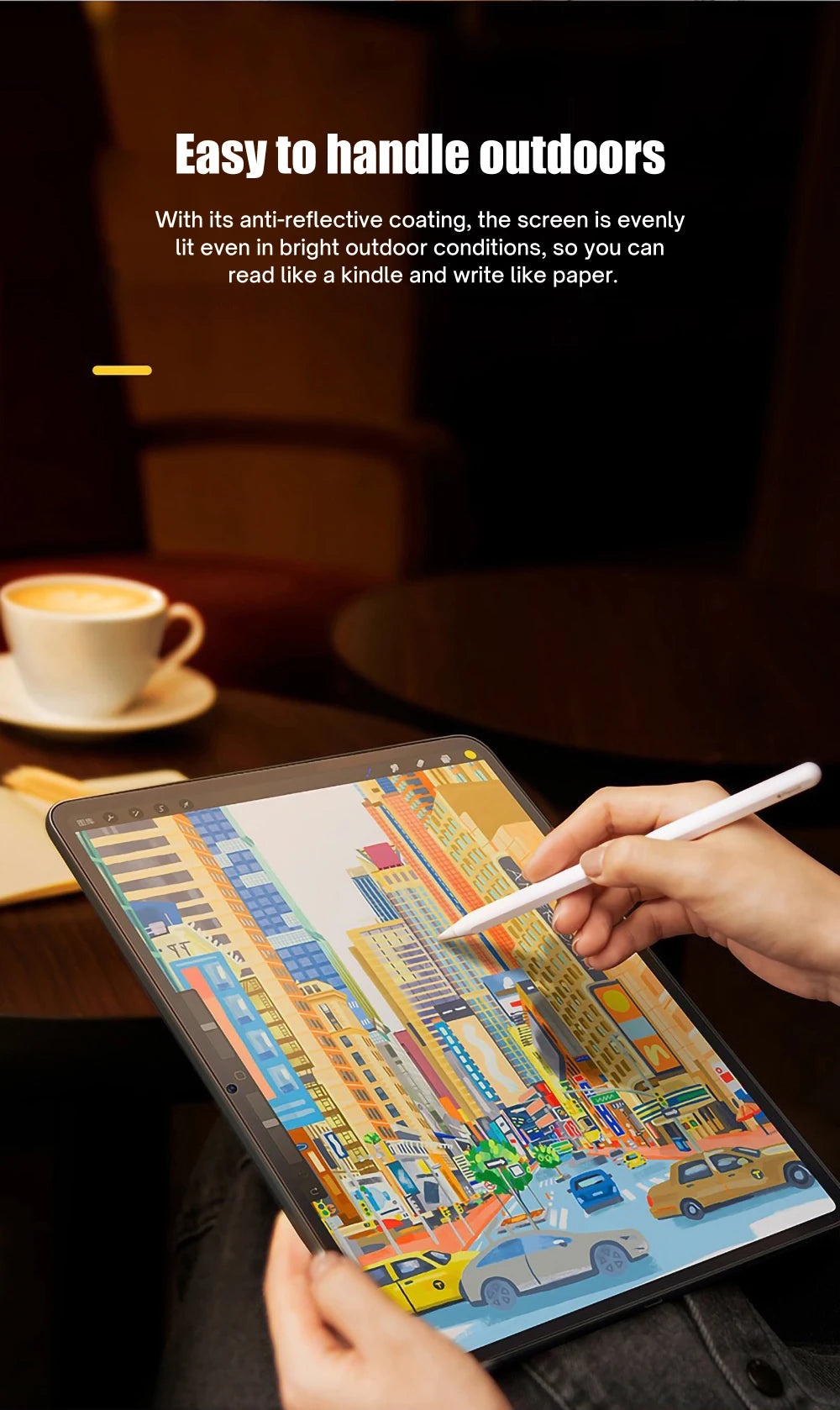 2Pcs Paper Feel Screen Protector For Samsung Galaxy Tab S9 S8 S7 S6 S6 Lite S5E S4 A8 A7 Lite A 10.1 10.5 Film Screen Protector