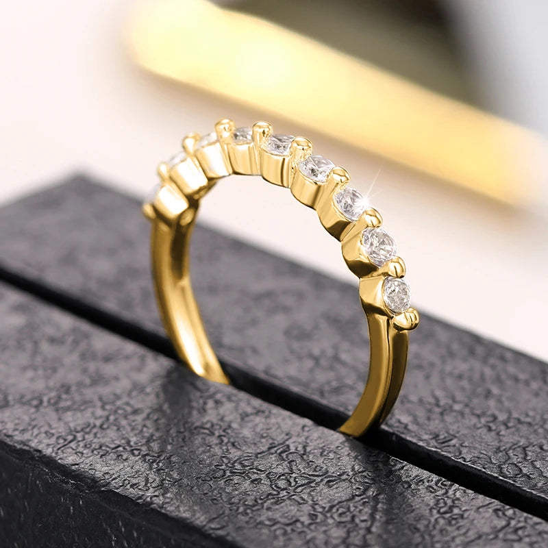 Cubic Zirconia Thin Rings for Women Wedding Engagement Accessories Minimalist Female Rings Statement Jewelry Drop Ship
