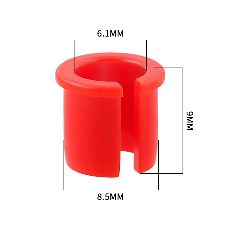 MUQZI 10pcs Bike Schrader to Presta Rim Adapter Convert Shrader to Presta Valve Plug Bicycle Valve Hole Adapter