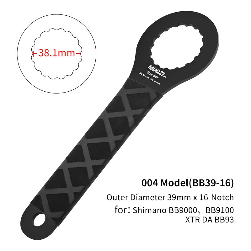 MUQZI Bottom Bracket Wrench MTB Tools Bicycle Repair Tools For SRAM DUB BSA30 T47 For Shimano XTR BB93 MT800 BBR60 BB9000