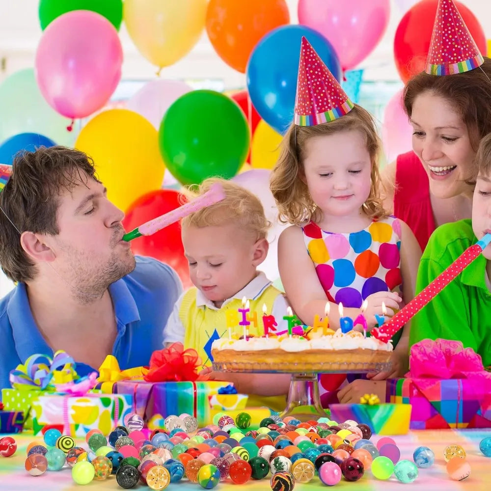 10/20/50PCS Bouncing Ball Toys Party Favors Birthday Gift Guest Doll Machine Accessory Children's Playground Water Buoyancy Ball