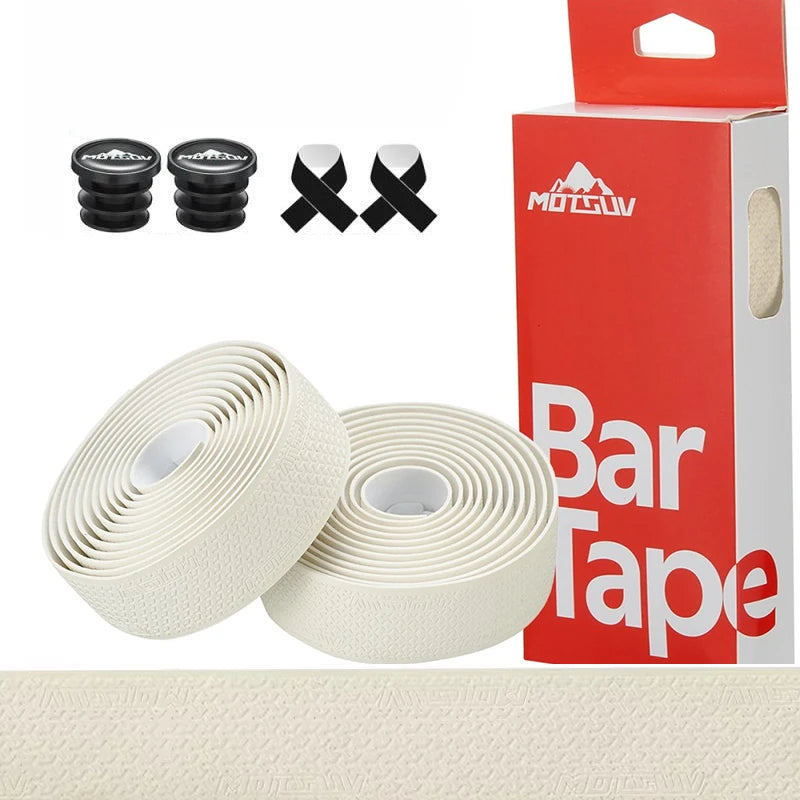 1Pair Road Bike Handlebar Tape Anti Slip Silica Gel Handlebar Tape Shock Absorption Cycling Bar Tape Bicycle Accessories