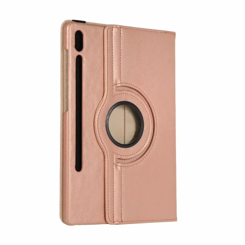 Case For Samsung Galaxy Tab A9 Plus S9 S8 S7 FE Plus 12.4 SM X210 X710 X716 X718 X810 X700 X800 360 Rotating Flip Stand Cover