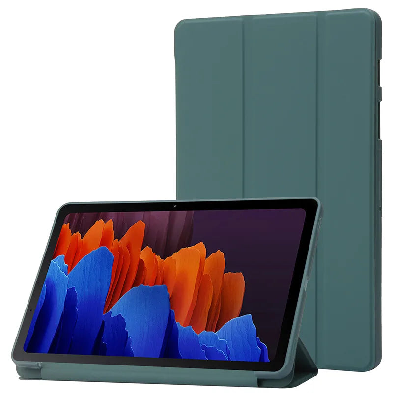 For Galaxy Tab S9 FE 5G Case 10.9 2023 Folding Stand Magnetic Soft Silicone Back Tablet Cover for Samsung Tab S9 FE S9FE Case