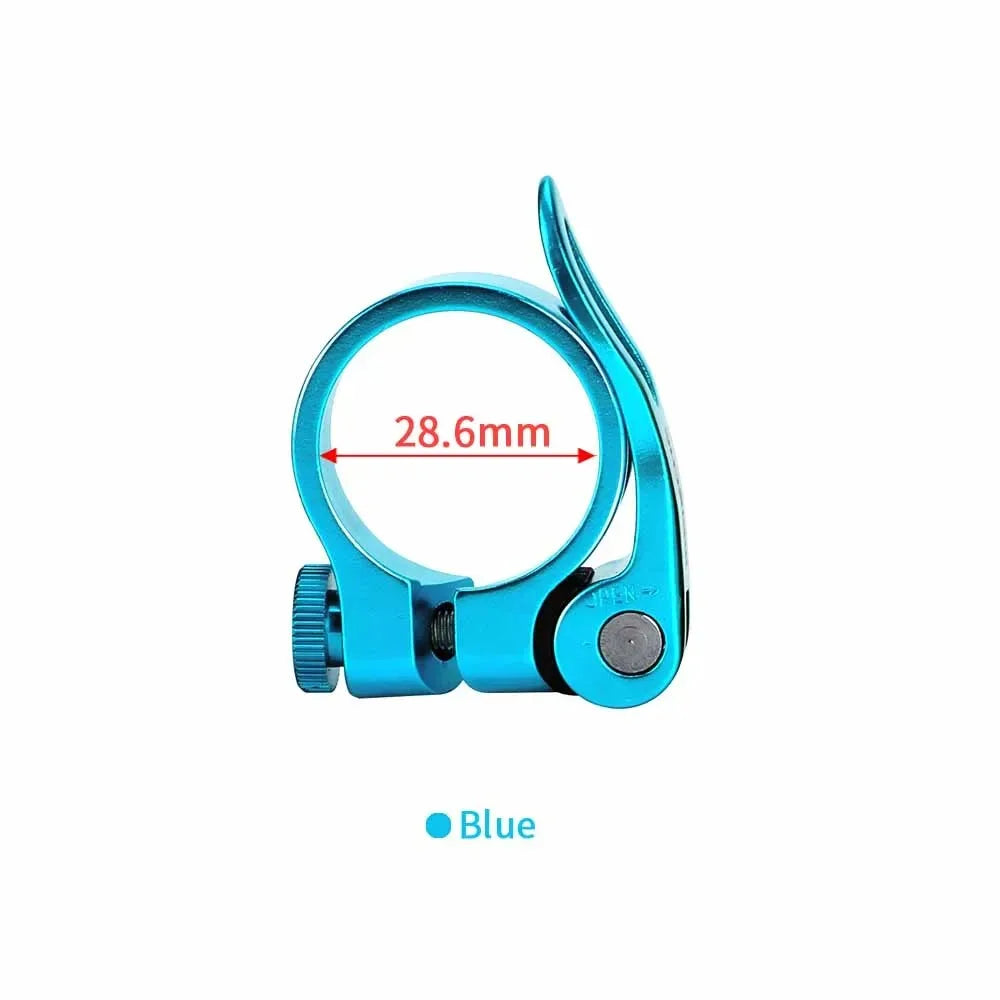 LUNJE Road Bike Aluminum Ultralight Bicycle Seat Post Clamp 28.6mm 31.8mm 34.9 mm Mountain Road bicycle seatpost clamp bicycle