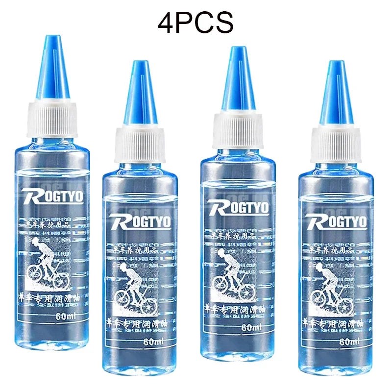 60ML Bicycle Long Lasting Chain Lube Chain MTB Road Bike Waxy Dry Chain Gear Oil Lube Waxy Maintenance Bike Accessories