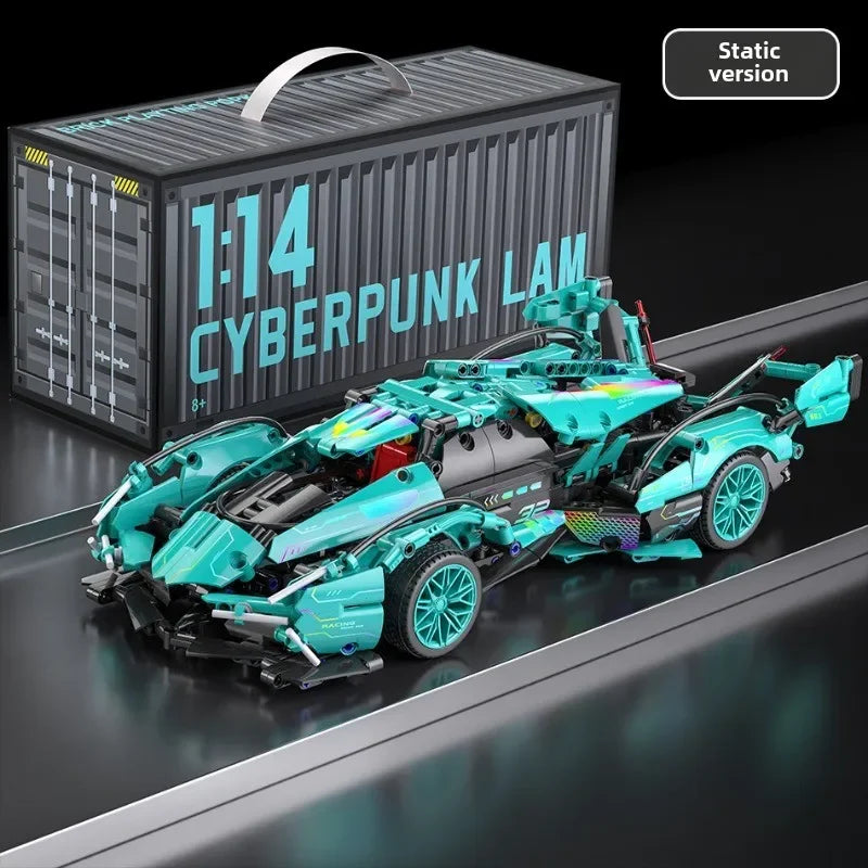 Adult collection mechanical group building block 1:14 heavy truck assembly model difficult DIY toy