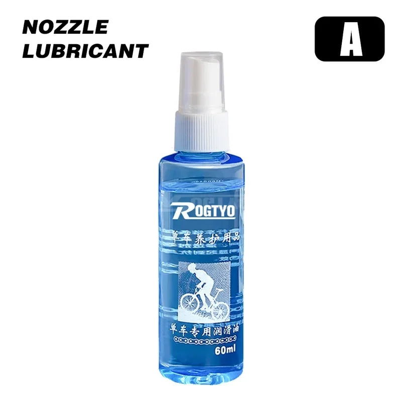 60ML Bicycle Special Lubricant Long Lasting Chain Dry Lube Chain Oil Bike Chain Oil Waxy Maintenance Oil Squirt MTB Road Bike