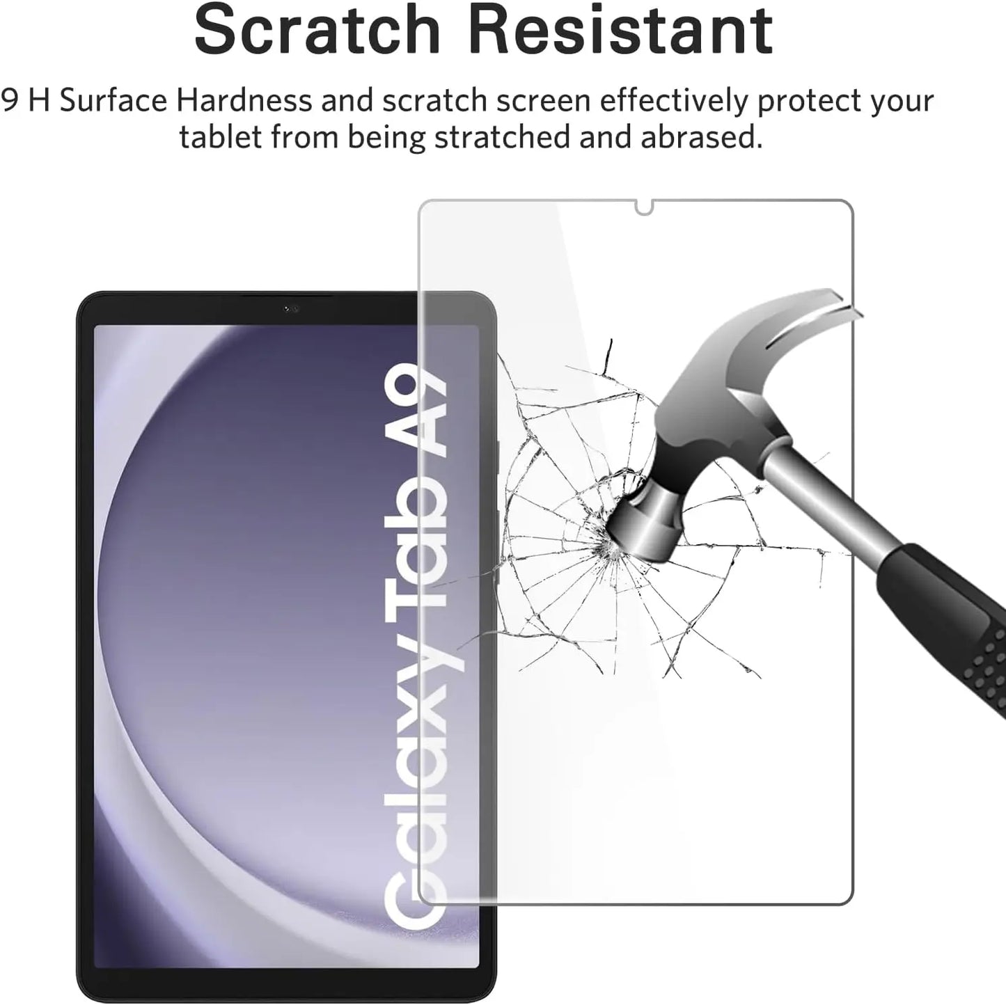 For Samsung Galaxy Tab A9 SM-X110 SM-X115 Tempered Glass Screen Protector 8.7 Inch 2023 Anti Scratch HD Clear Protective Film